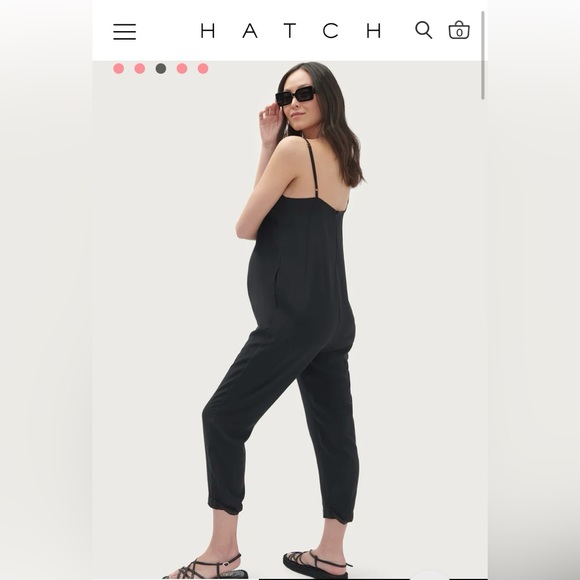HATCH Maternity Georgie Onesie - Picture 3 of 4